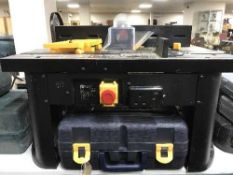 A Pro Router table and a Pro Router in case