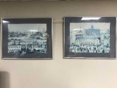 Two prints after L.S.