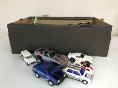 A box of play worn vehicles - Matchbox,