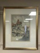 Victor Noble Rainbird : Rouen, watercolour, signed.