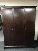 A Stag Minstrel triple door wardrobe