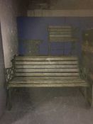 A four piece patio set