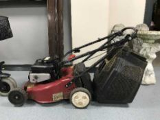 A Mountfield petrol lawn mower