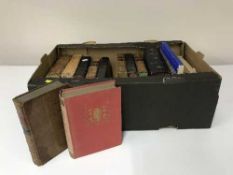 Three boxes of miscellaneous books,