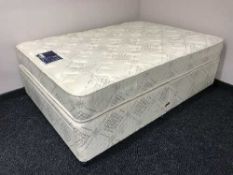 A Myers Luxor 4'6 divan and interior