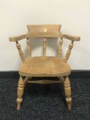 A child's captains armchair