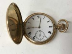 A Waltham Traveller pocket watch