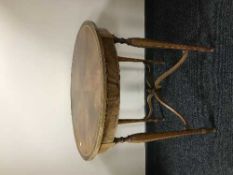 A Victorian mahogany occasional table