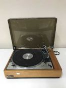 A Lenco Goldring GL75 stereo transcription turntable