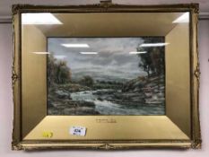 John Hamilton Glass S.S.A. : At Killin, watercolour, signed, framed.