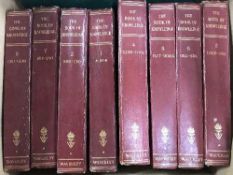 A box of eight volumes 