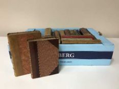 Three boxes of miscellaneous books,