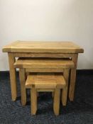 A nest of three tables