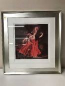 A framed Charles Wilmott signed Ltd Edtion print 