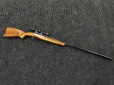 A Webley & Scott 22.