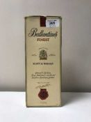 A bottle of Ballatines Finest Scotch whiskey (one litre)