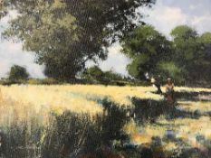 Maurice William Crawshaw : In the morning, oil on canvas, signed.