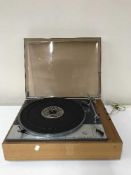 A Lenco Goldring GL75 stereo transcription turntable with booklet