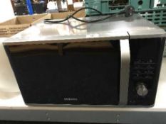 A Samsung microwave oven