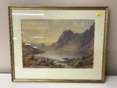 William Thomas Longmire : Stickle Tarn, watercolour,