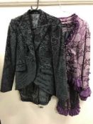 A part rail of Gothic and PVC clothing