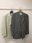 A full rail of gent's suits