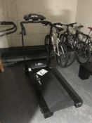 A Salus Sports electric treadmill