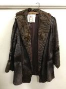 A vintage fur jacket - probably pony skin