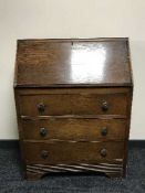 An oak bureau