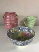 A Clarice Cliff jug,