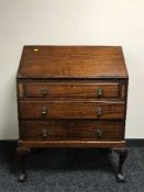 A mahogany bureau