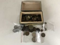 Two cases of assorted assorted fishing flies and a carry bag