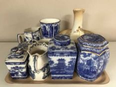 A tray of Ringtons china,