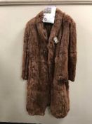 A vintage fur coat - probably mink