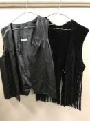 A part rail of theatre waistcoats