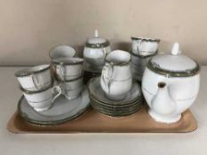 A Noritake Glenabbey china tea set