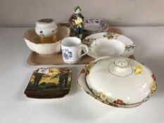 A collection of early 20th century English china incl.