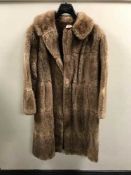 A vintage fur coat - probably mink
