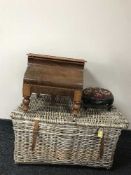 A Victorian mahogany commode,