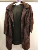 A vintage fur coat - probably pony skin