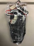 A quantity of vintage trousers including Moschino, Hillfiger, Dolce & Gabbana,