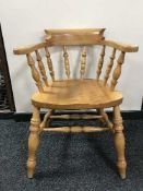 A captain's armchair