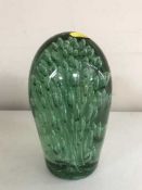 A Victorian green glass dump