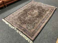 A Persian Tabriz rug