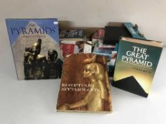 Box of The War Illustrated news papers and two boxes of hardback books