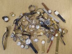 A collection of vintage and modern wristwatches (Q)