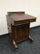 A Victorian mahogany Davenport