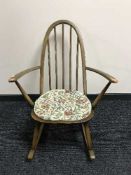 An Ercol rocking chair
