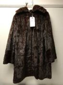 A vintage lady's Pine Martin fur coat