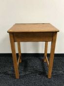 A mid twentieth century school desk